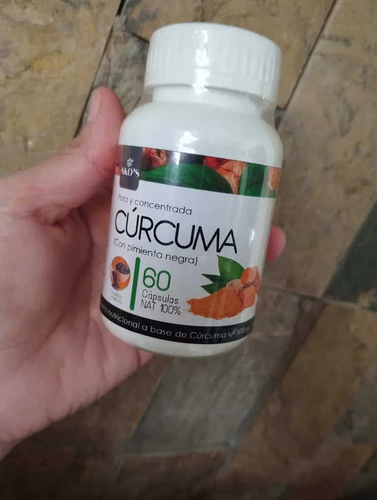 Fotografía real de Cúrcuma + Pimienta