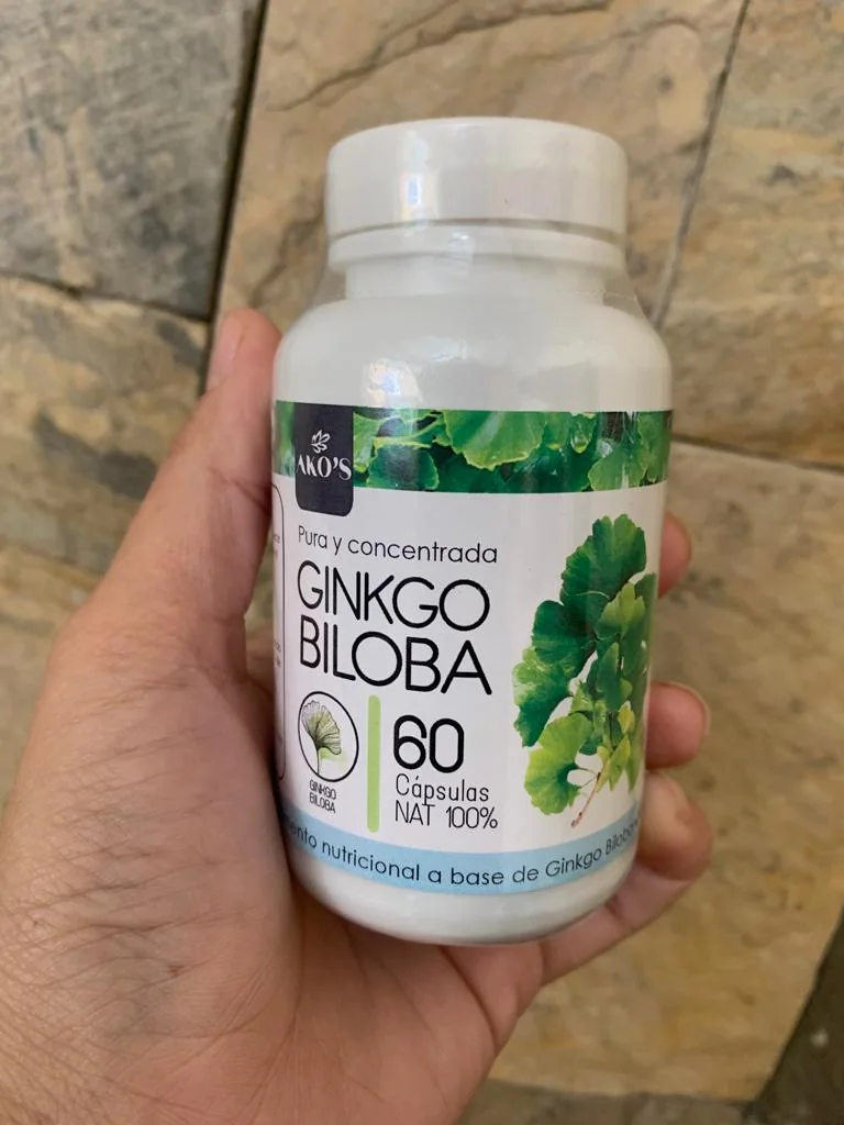 Fotografía real de Ginkgo Biloba