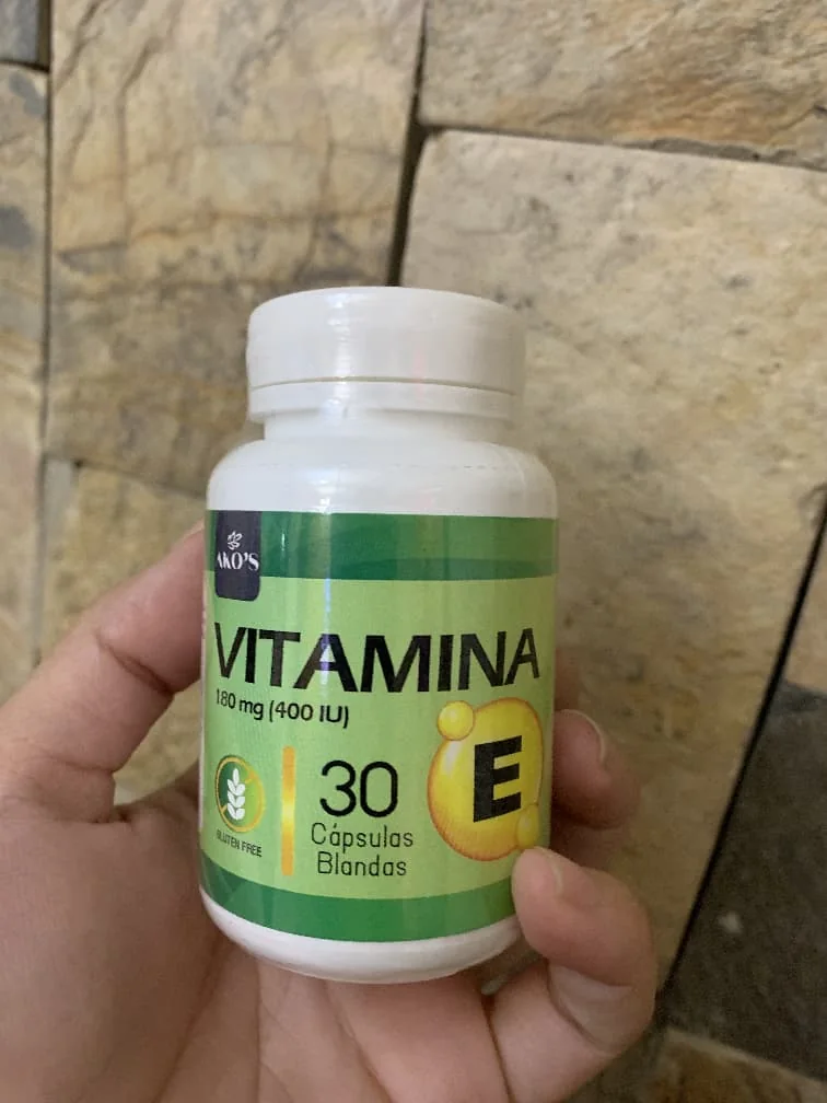 Fotografía real de Vitamina E